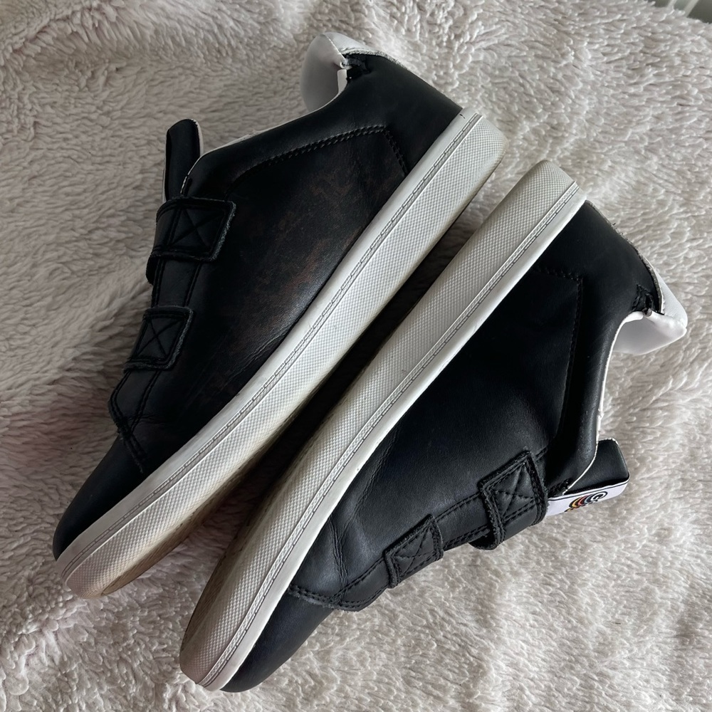 Goats Black And White Hook And Loop Strap Sneaker - image 3